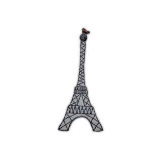 Eiffelturm 3 cm * 7 cm BÜGELBILD AUFNÄHER APPLIKATION Stadt Paris 
