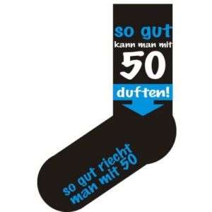C24 Fun Socken Strümpfe zum 50. Geburtstag 50 Jahre  