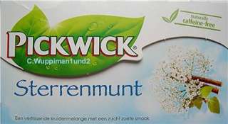 20 X Pickwick 100 g 5,48 € Sterrenmunt,Soft Starmint Art,Teebeutel 