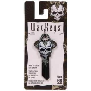 The Hillman Group WacKeys #68 Blank Skull Key 89922  