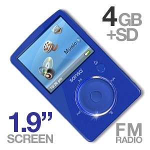 SanDisk Sansa Fuze 4GB  Player   Blue 