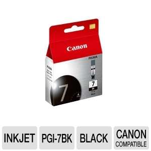 Canon PGI 7BK Pigment Black Ink Cartridge 