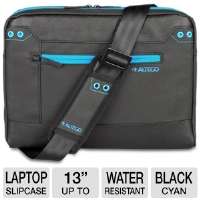 Altego 36504 Coated Canvas Cyan Series Laptop Slipcase   Fits Notebook 