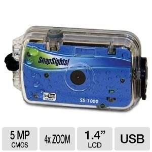 Intova SS1000 Underwater Digital Camera   5 Megapixels, CMOS, Sensor 