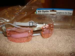 K9 Optix Doggles NEW Dog Sunglasses Optical Quality Med  