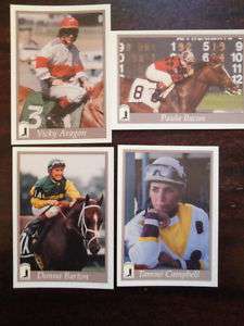 1996 HORSE RACING,JOCKEY CARDS, SET(16)FEMALE JOCKEYS  