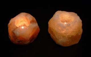 10 Stück original Himalaya Salzkristall   Teelicht, Salzlampe 