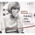   mir, Liebe Gedichte 1948 bis 1957 Audio CD von Ingeborg Bachmann