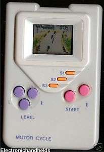 MOTOR CYCLE electronic handheld game. Game has been tested and is in 