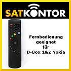 Fernbedienung geeignet für D   Box 2 Nokia DBox