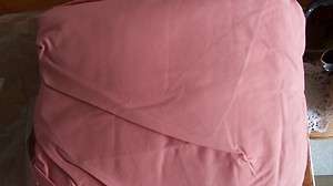 New Twin Size Rose 220 Thread Count Bed Skirt  