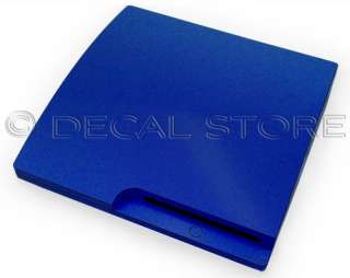 BLUE SKIN for PS3 SLIM Playstation 3 system case mod  