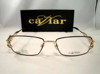 Caviar M1651 Eyeglasses in Gold w/ Crystals (54*17_140)  