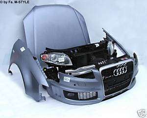 Audi RS4 B7 8E Wasserkühler Motorhaube Stoßstange Kotflügel Xenon 