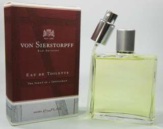 GRUNDPREIS 69,95€/100ML) VON SIERSTORPFF THE SCENT OF A GENTLEMAN 