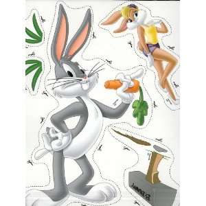   Wallsticker / Bunte Wallsticker / Wand Aufkleber Motiv Bugs Bunny