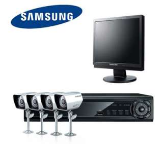SAMSUNG Set 4 Kanal H.264 DVR 17 TFT Monitor 4 Kameras  