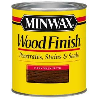 Minwax 1 Qt. Oil Based Dark Walnut Wood Finish Interior Stain 70012 at 