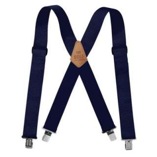 Bucket Boss Navy Web Suspenders 61121 