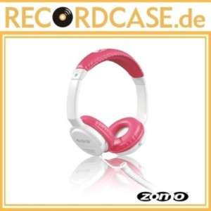 Zomo Kopfhörer HD 500 weiß   pink / rosa / DJ Headphone  
