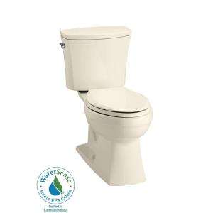 KOHLER Kelston Comfort Height 2 Piece Toilet with 1.28 GPF and 