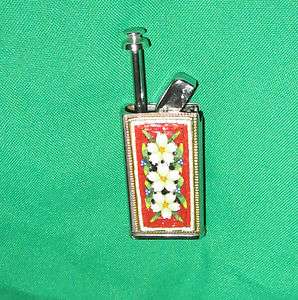 Atomizer by Corona mosaic style colorful floral pattern purse size 