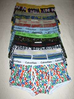 Calvin Klein 365 Cotton Blend Shorty Trunks Choice of Pattern $26 