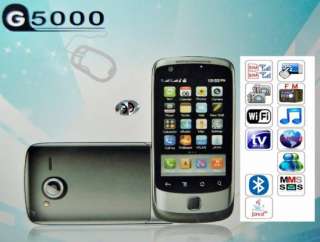 G5000 Handy ohne Vertrag 3.2 Touchscreen Dual Sim Smartphone Ohne 