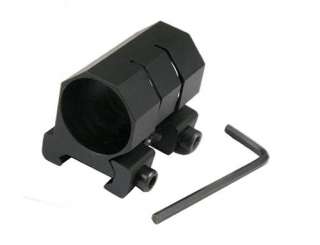 New 1 Tactical Flashlight & Laser Sight Weaver Mount  Black  