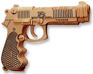 Wooden Puzzle   Beretta Gun Model  Affordable Gift for your 