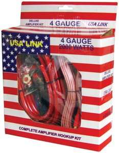 Gauge Ga 2000W Car Amplifier Wiring Installation Kit  