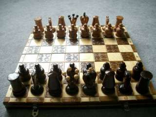 Schachspiel aus Holz Schach klappbar Koffer in Sachsen Anhalt 