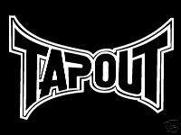 Tapout Decal   Car Window Decal   Huge   UFC   11 x 7  