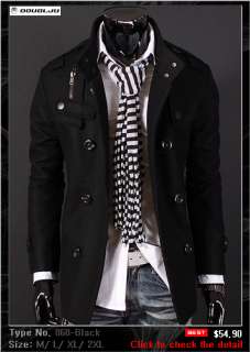 Doublju1 Mens Casual Best Outerwear Collection  
