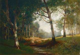 Paul Unbereit (Berlin 1884 1937 Wien)   WALDLANDSCHAFT.  