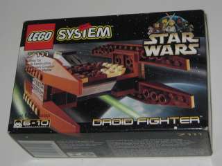 Droid Fighter Star Wars Lego 7111 MISB Sealed 1999 MIB  