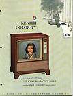 Vintage 1965 Zenith Color TV advertisement Model 6228WU