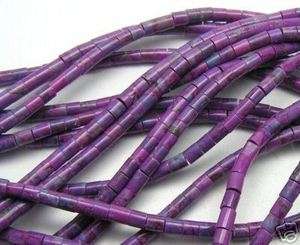 22 ARIZONA PURPLE TURQUOISE 3mm Heishi Beads  