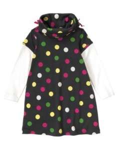 Gymboree Merry and Bright Dot Dress New Size 8  