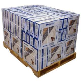   12 1/2 in. Ceramic Floor and Wall Tile (60 cases/659.8 Sq. Ft./Pallet
