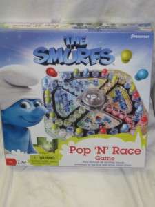   Race Game Ages 5+  Pressman Game Smurfette Smurfy Adventure  