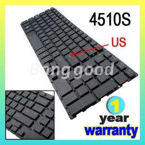 New Keyboard For HP Probook 4510S 4700 4510S 4710S 4750S Black  