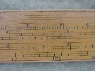 Early fine two Foot, 24 inch, Gunters Scale Boxwood Ruler by Belcher 