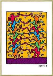 Kunstdruck Poster Keith Haring Ohne Titel  