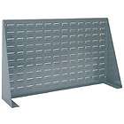 AKRO MILS LOUVERED HANGING SYSTEM BENCH RACK W/ BINS.  