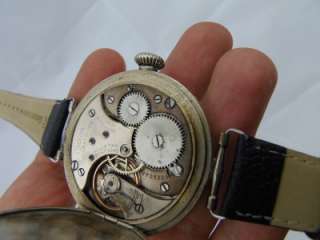 WWI military Officers Omega CHRONOMETER wristwatch.Made for Bulgarian 