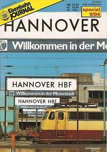 Eisenbahn JOURNAL   Special  9 / 1994   Hannover HBF  