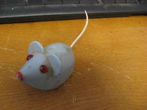Vintage iHi West Germany Plastic Friction Mouse Toy  