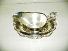 gorham heritage silver plated gravy boat 1 piece one day