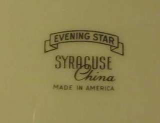 Syracuse China Evening Star 8 1/8 Salad Plate  